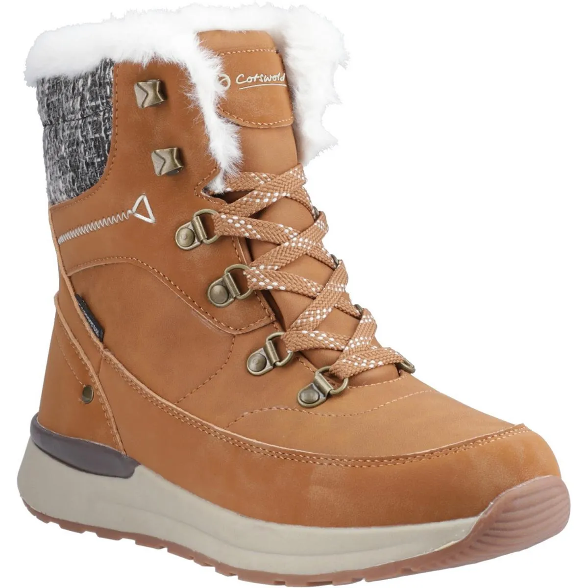 Cotswold Sheephouse Hiking Boots Tan