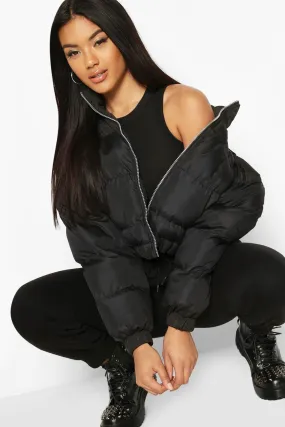 Cropped Puffer Jacket