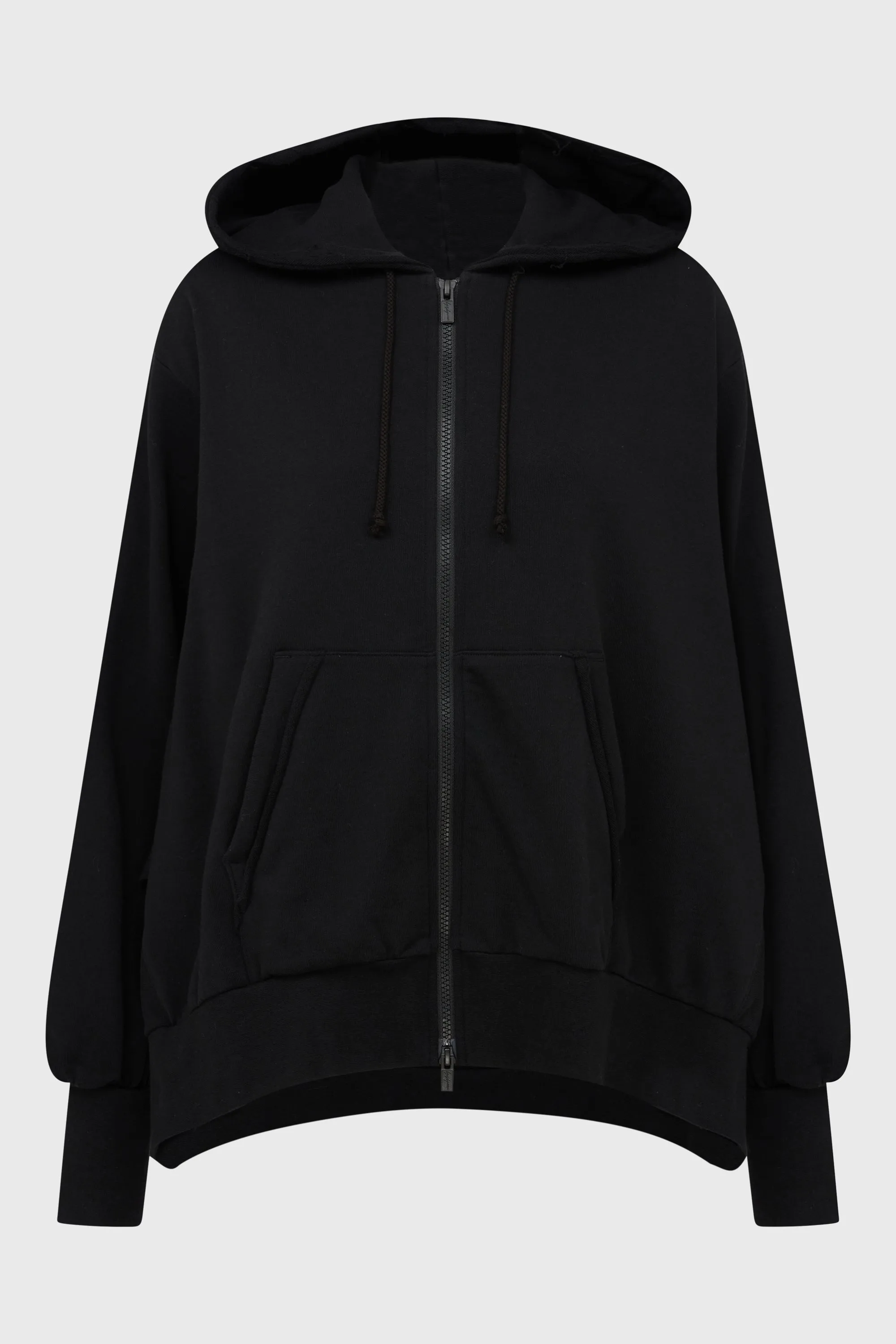 CUT-OFF DETAIL HOODIE