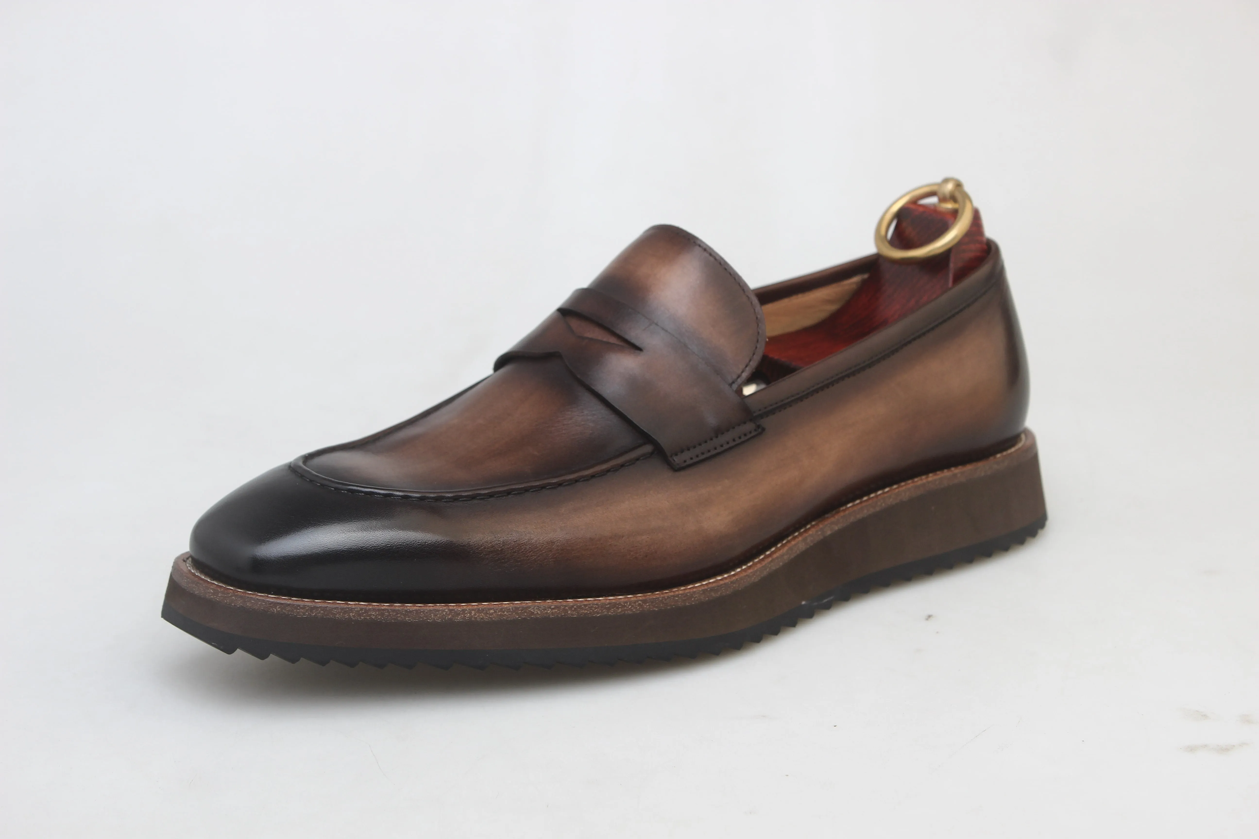 Dark Brown Penny Loafers