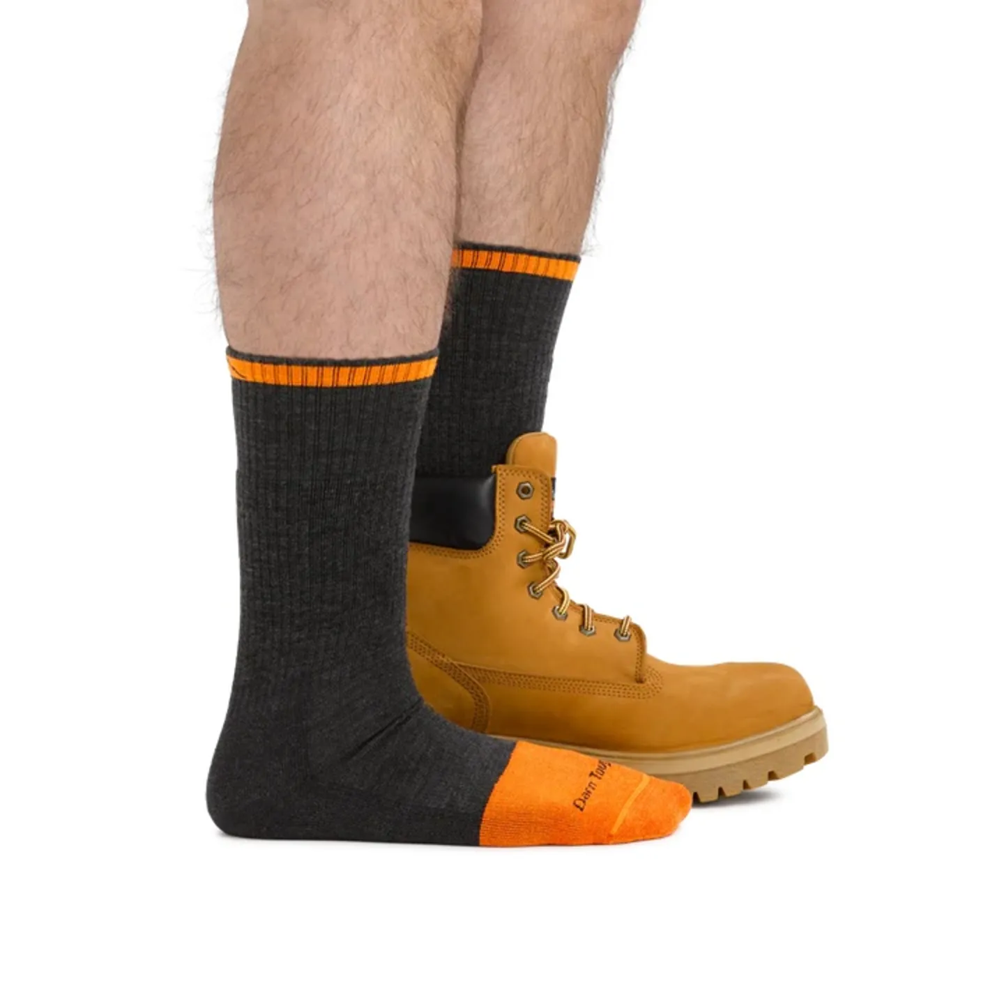 Darn Tough Men's Steely Boot Midweight Work Sock