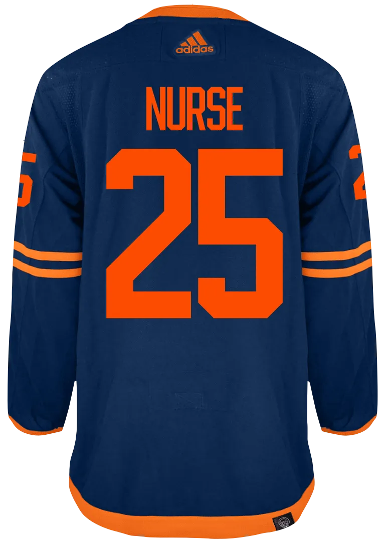 Darnell Nurse Edmonton Oilers Alt Adidas Primegreen Authentic NHL Hockey Jersey     