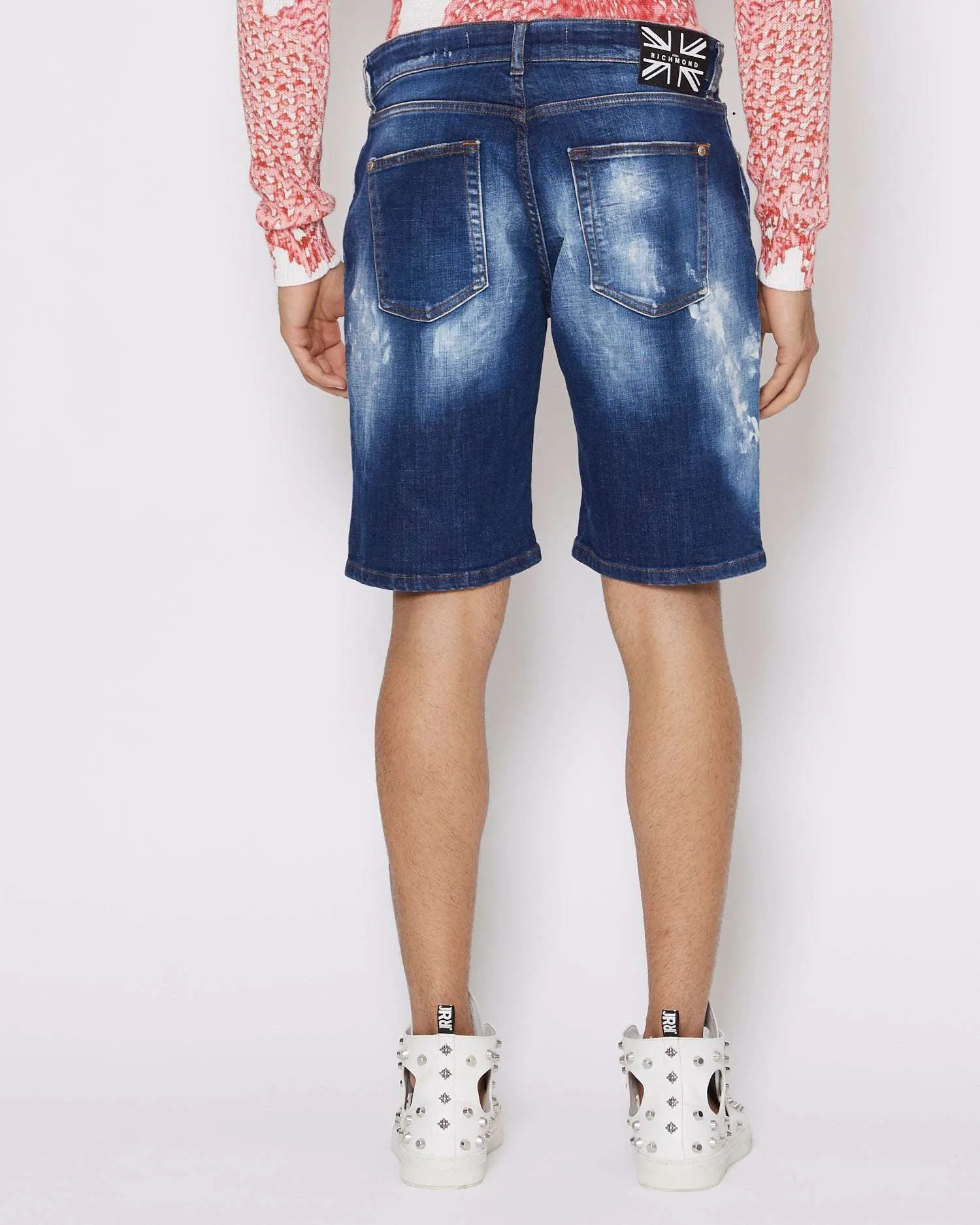 Denim bermuda shorts