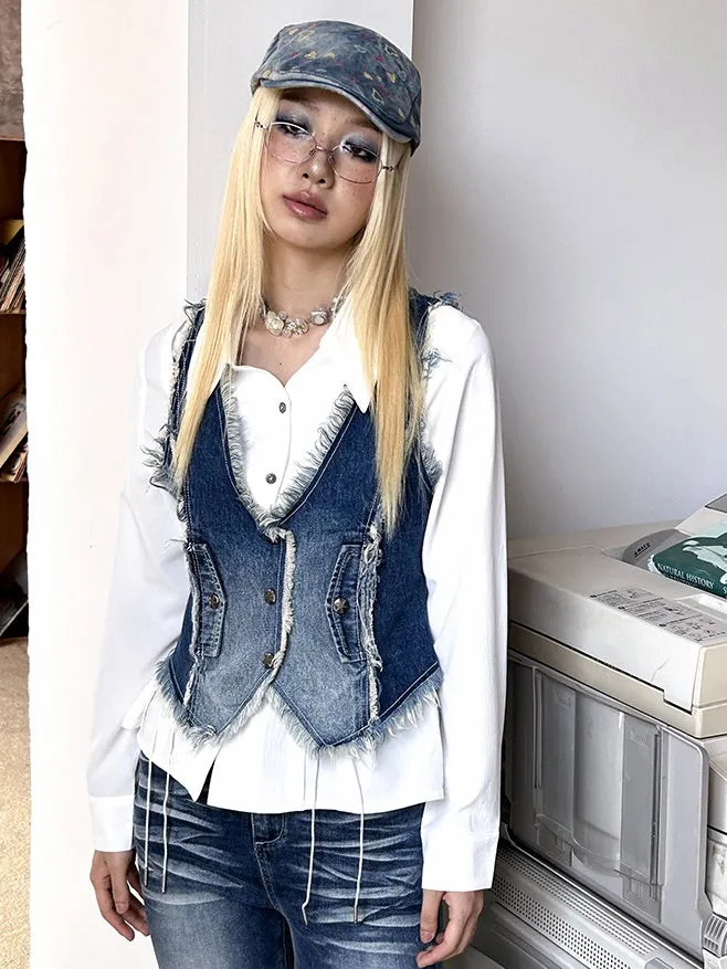 Denim Vest