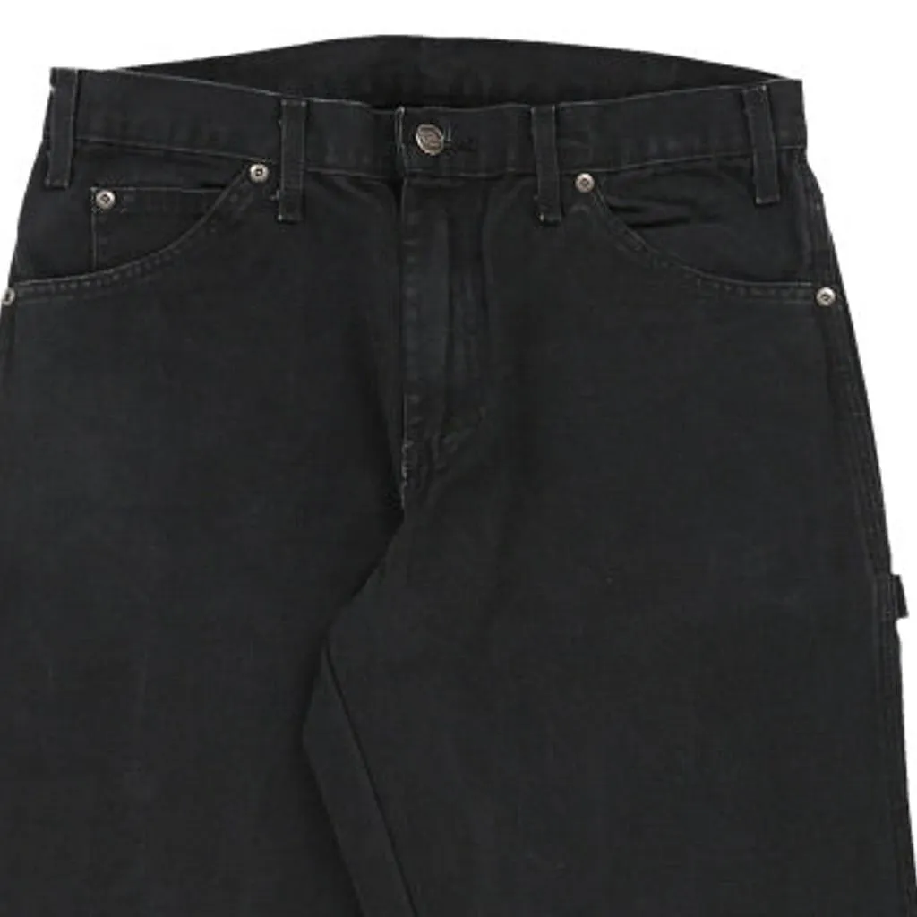 Dickies Carpenter Jeans - 30W 34L Black Cotton