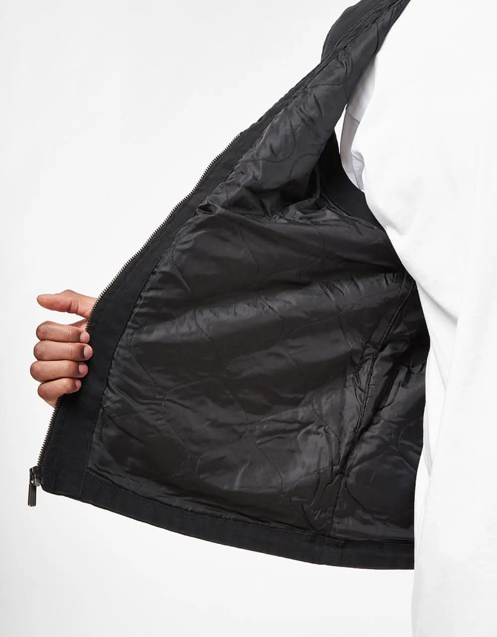 Dickies Duck Canvas Summer Vest - Stone Washed Black