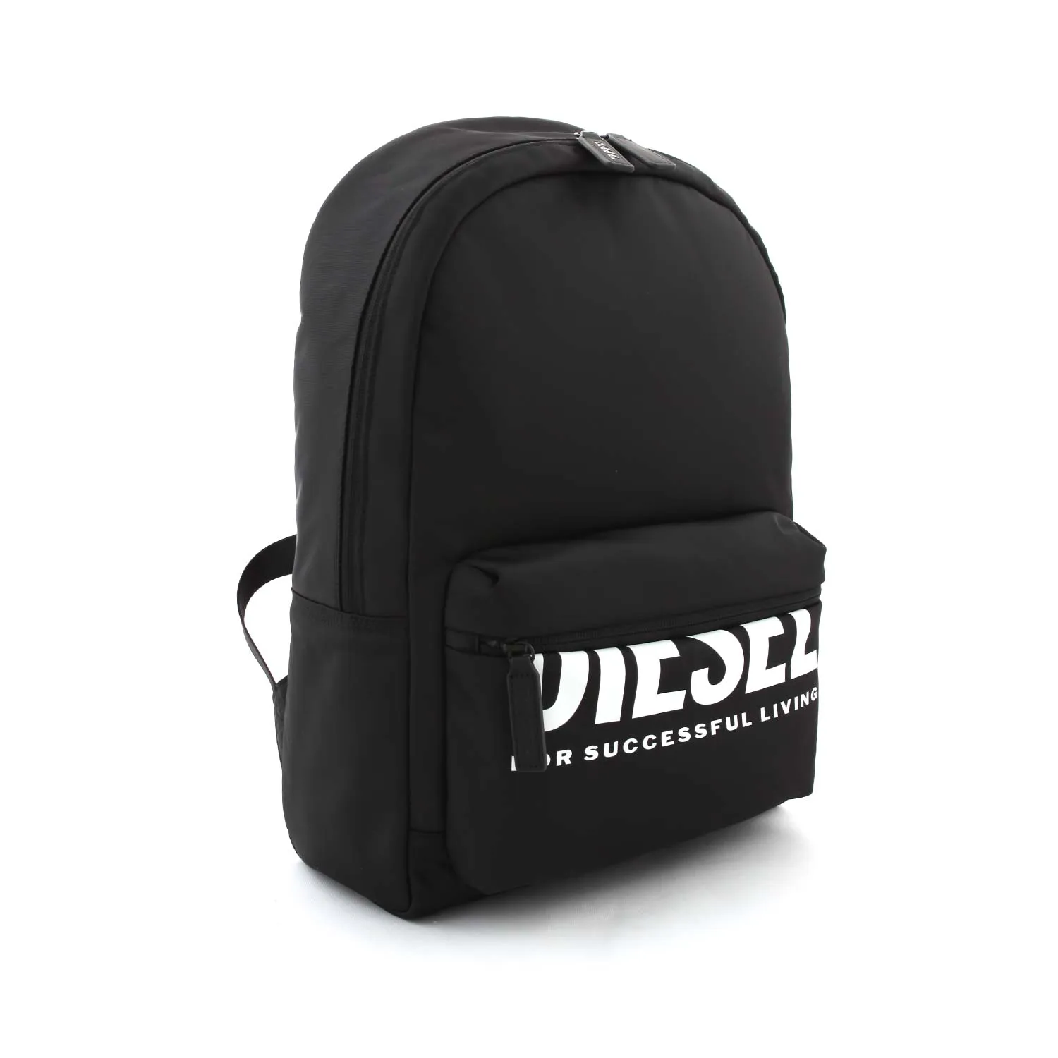 Diesel Unisex Black Backpack With Logo 01