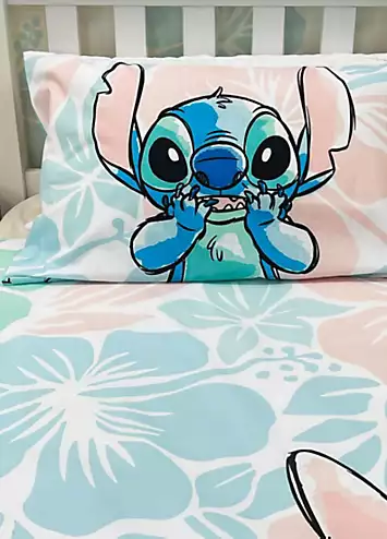 Disney Lilo & Stitch Floral Garden Reversible Duvet Cover Set | Kaleidoscope