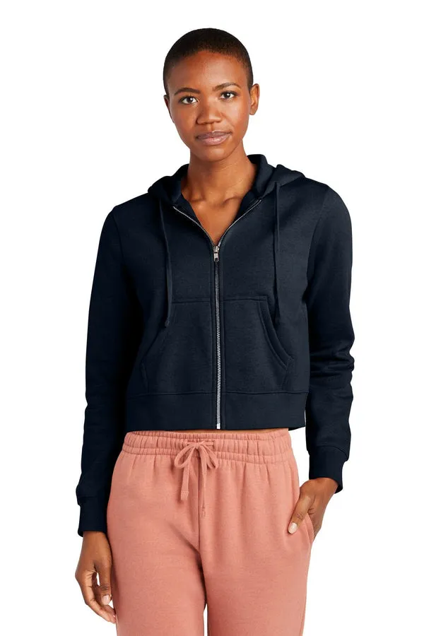 District DT6103: Women's V.I.T. Fleece Full-Zip Hoodie