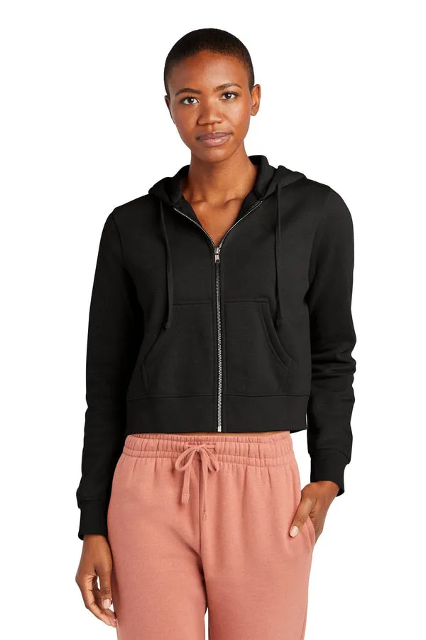 District DT6103: Women's V.I.T. Fleece Full-Zip Hoodie