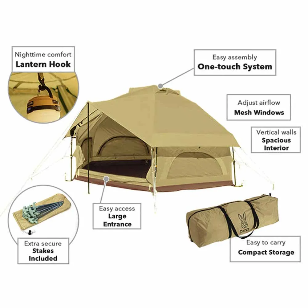 DOD Outdoors Kinoko Mushroom Tent