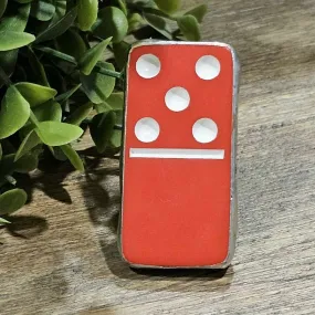 Dominos For Life Red 5/0 Ring