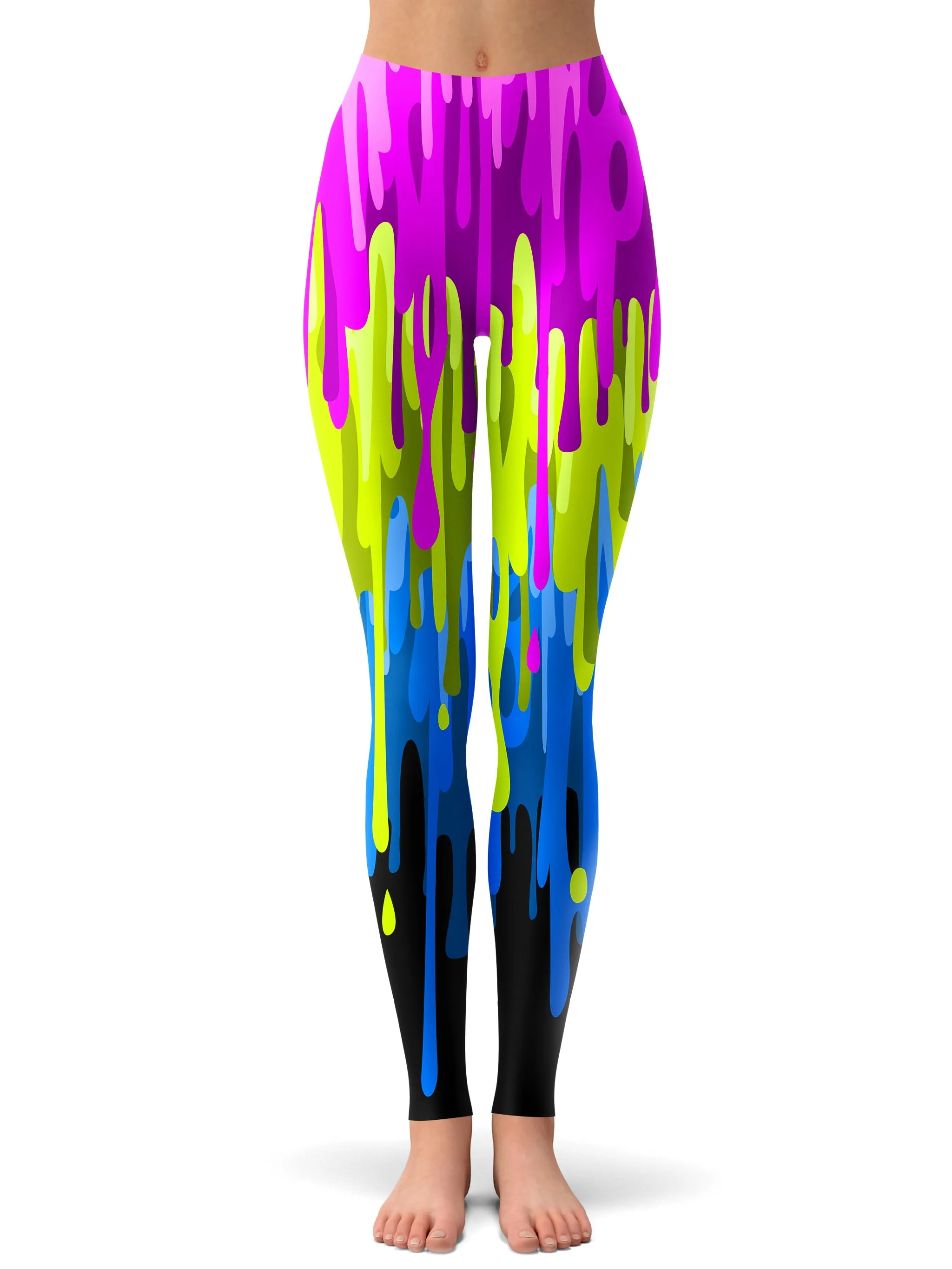 Drip Hoodie Dress and Leggings Combo