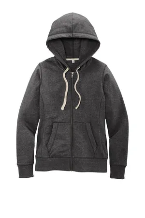 DT8103 District® Women's Re-Fleece™Full-Zip Hoodie