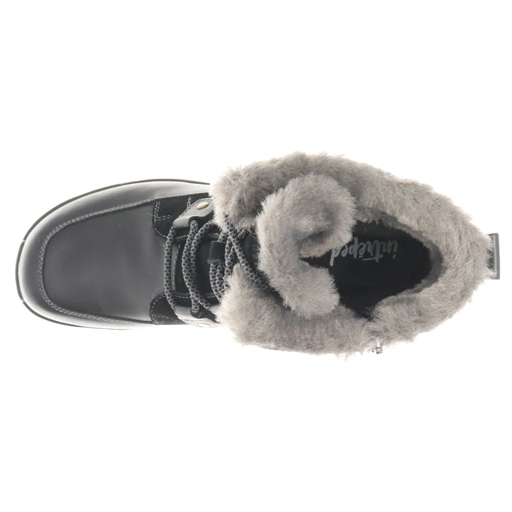 Dulcie Round Toe Lace Up Boots