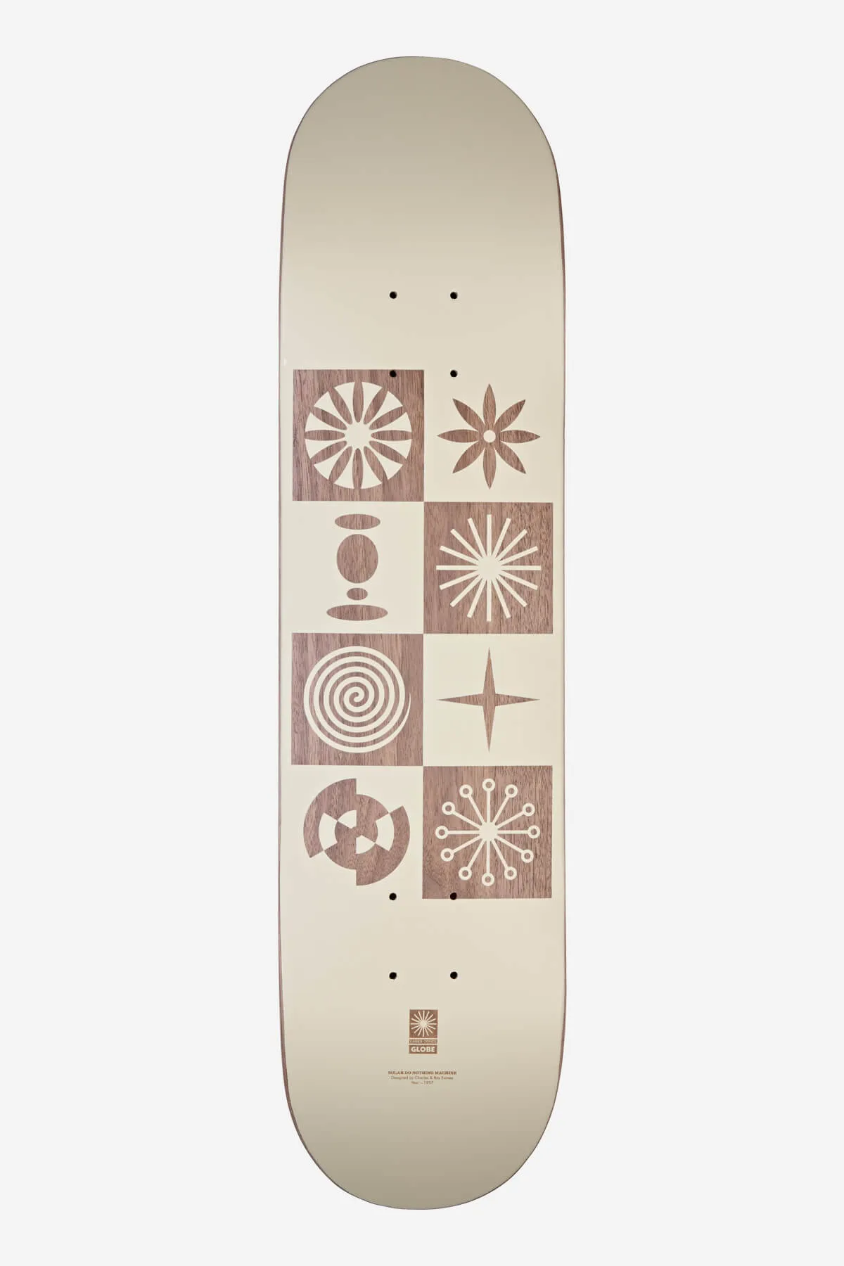 Eames Silhouette - Solar Do Nothing - 7.75 Skateboard Deck