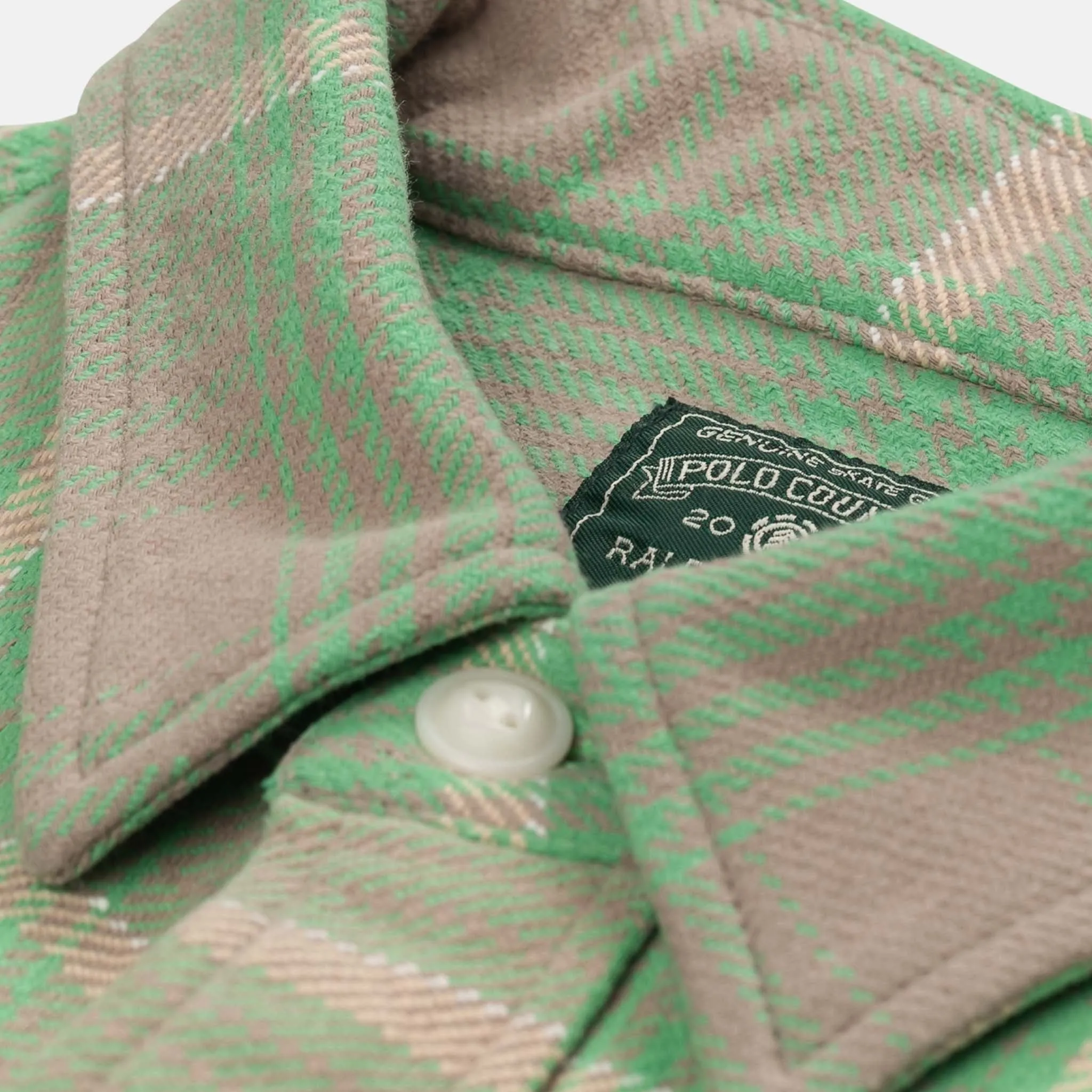 Element Skateboards - Polo Ralph Lauren Longsleeve Plaid Shirt - Green