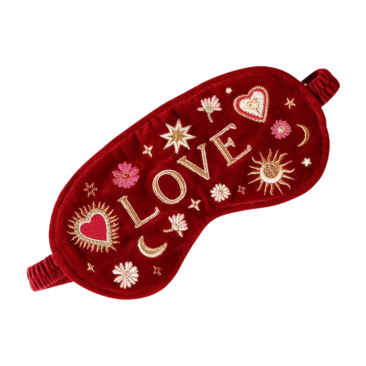 Elizabeth Scarlett Love Charm Eye Mask