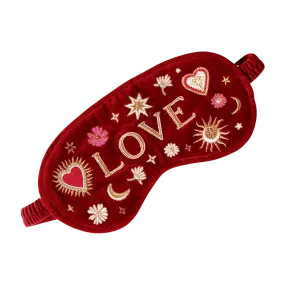 Elizabeth Scarlett Love Charm Eye Mask