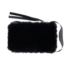  EMU Branded Clutch in Black  