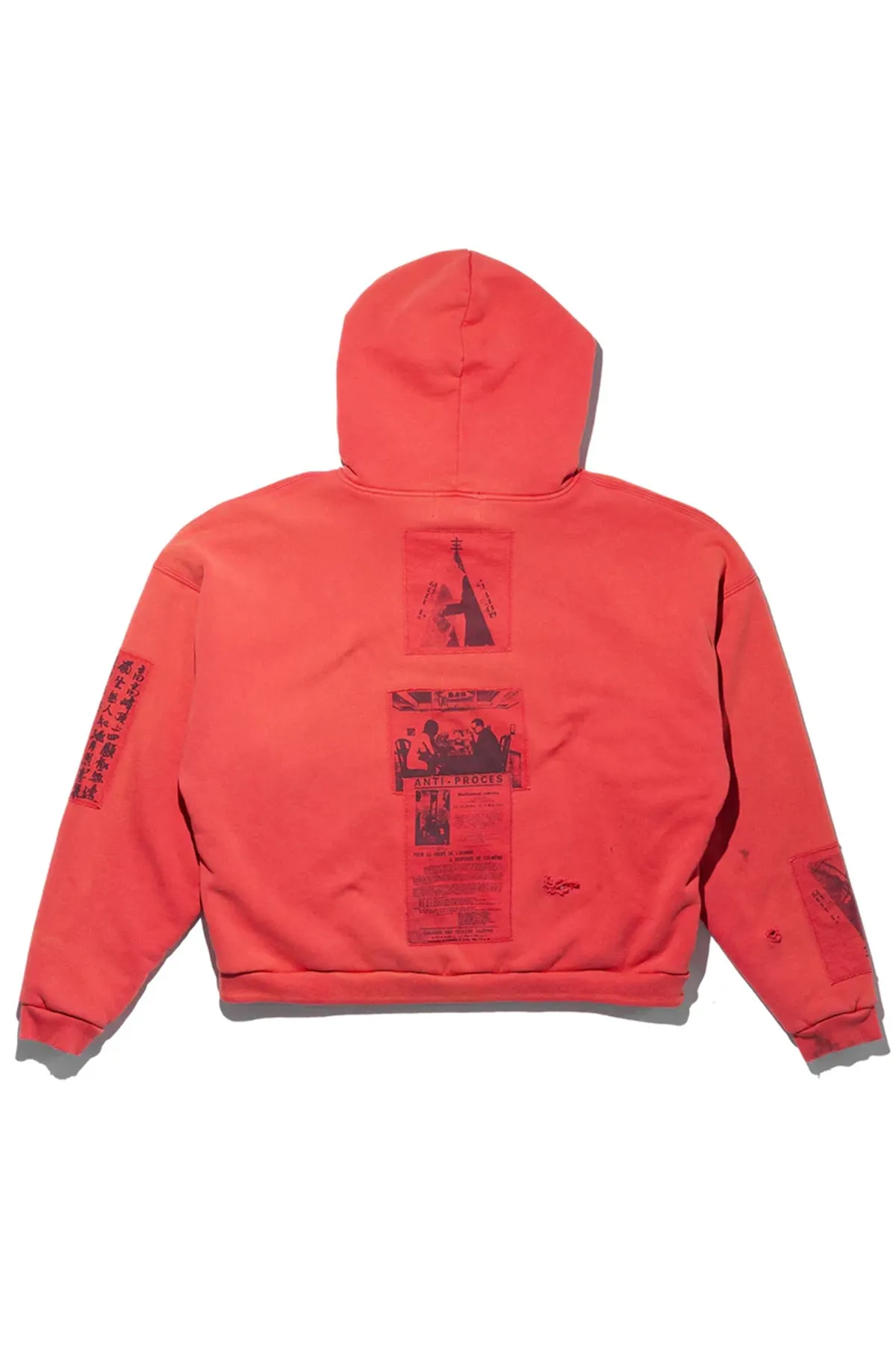 ENFANTS RICHES DPRIMS | ANTI-PROCESS THERMAL LINED ZIP HOODIE