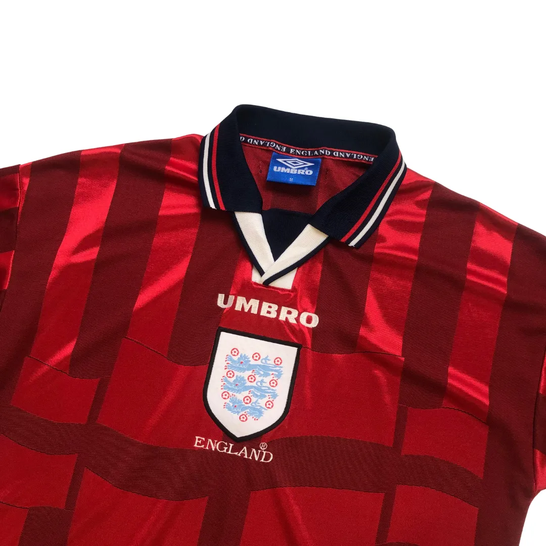 England 1997/1999 Original Umbro Away Football Shirt Medium