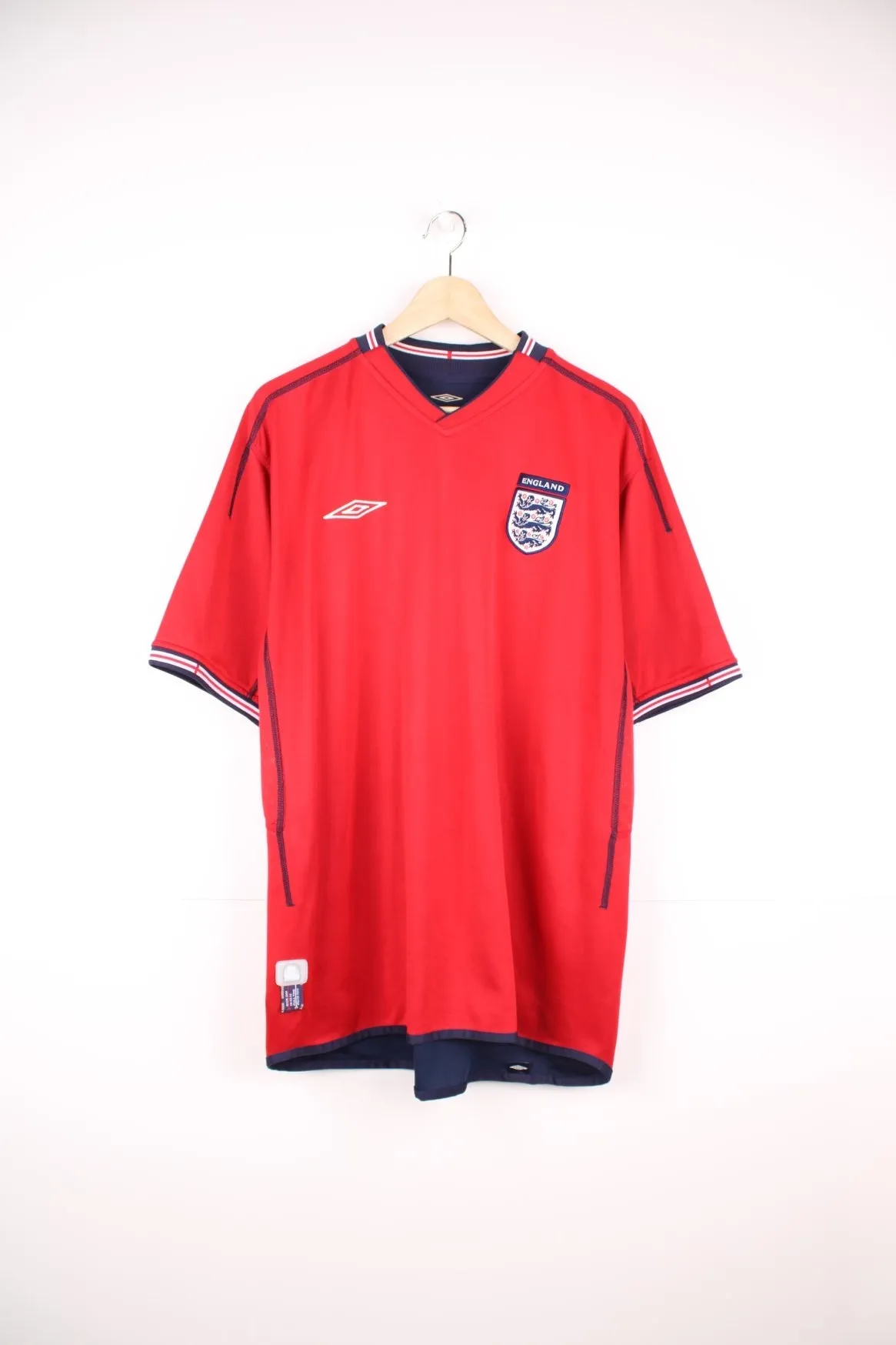 England 2002/04 Reversible Away Football Shirt