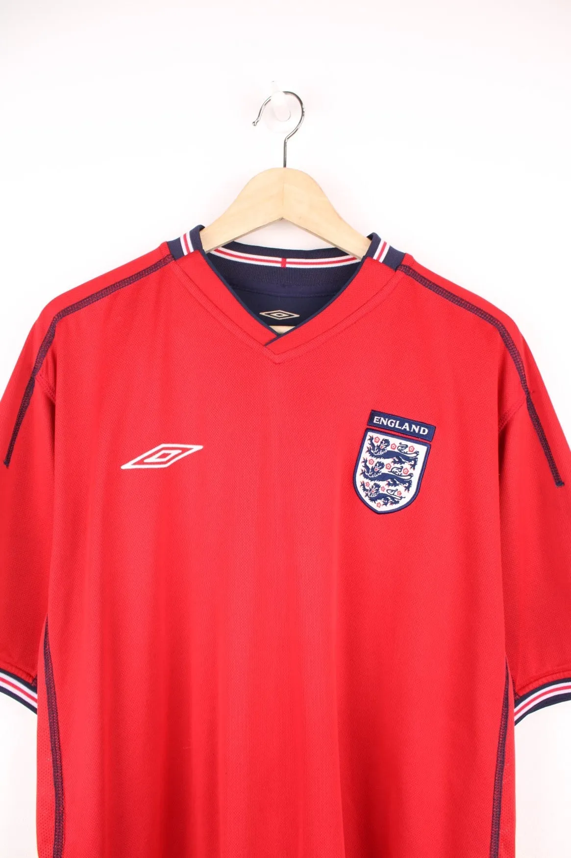 England 2002/04 Reversible Away Football Shirt