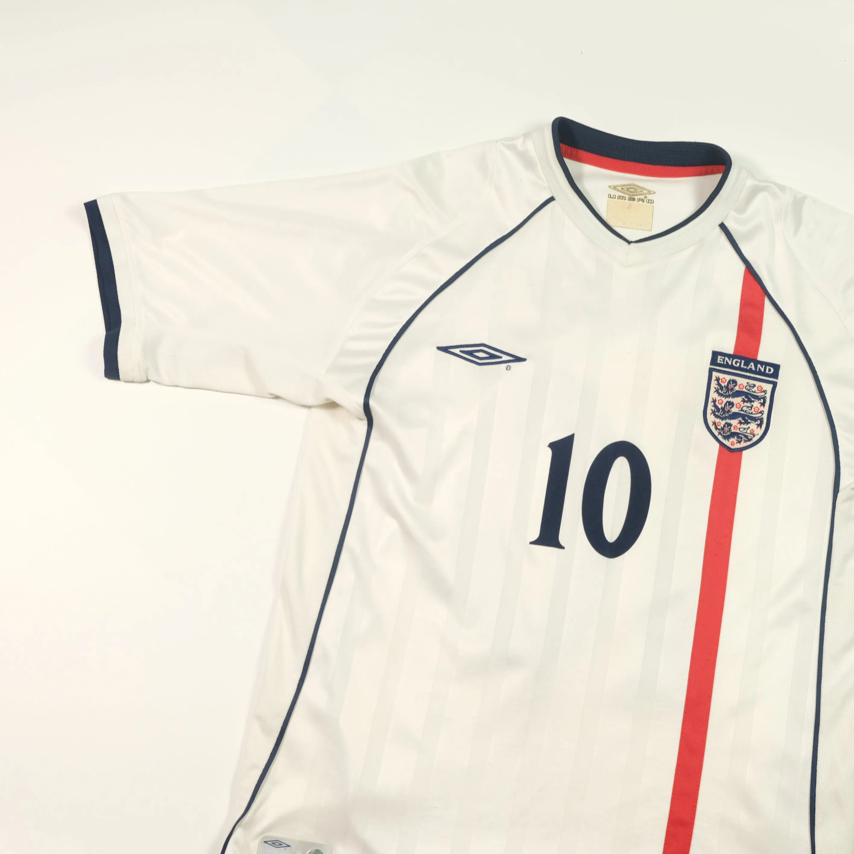 England Owen Original 2002/2004 Home Football Shirt Medium