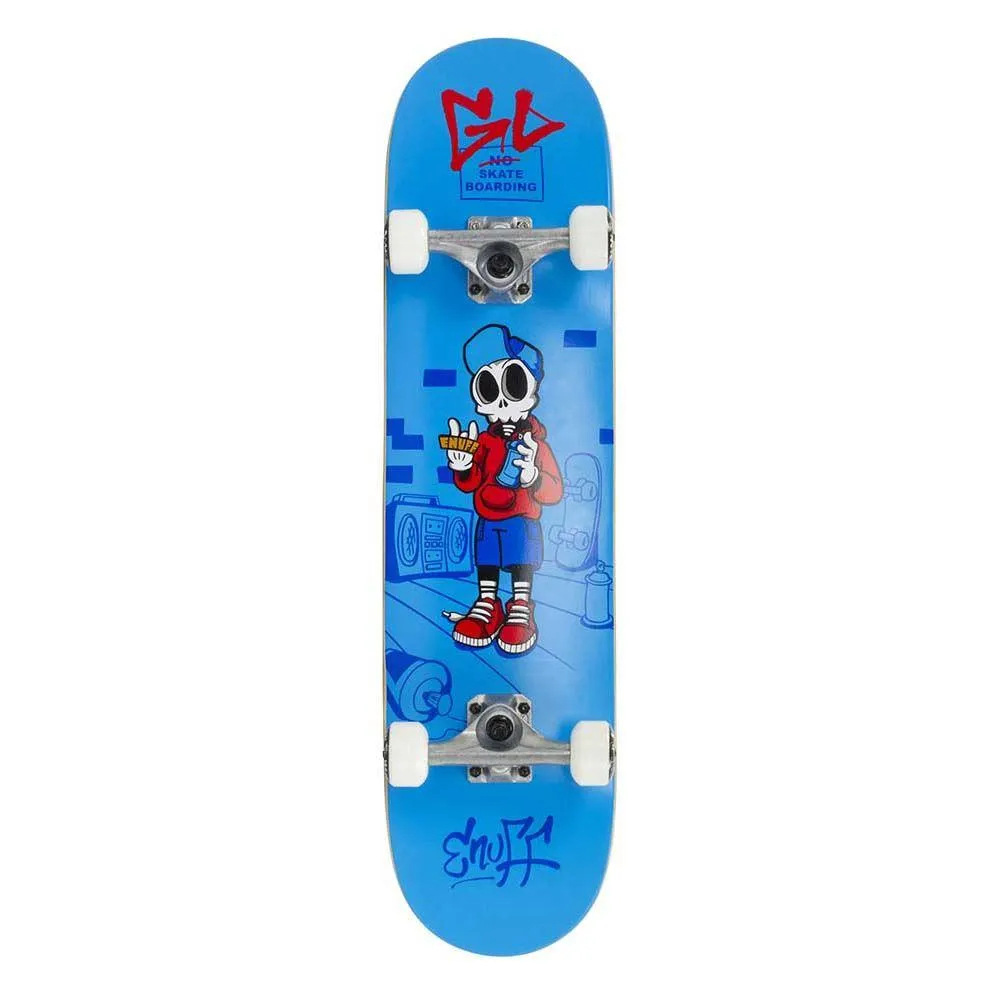 Enuff Skateboards Skully Blue Factory Complete Skateboard 31 x 7.75