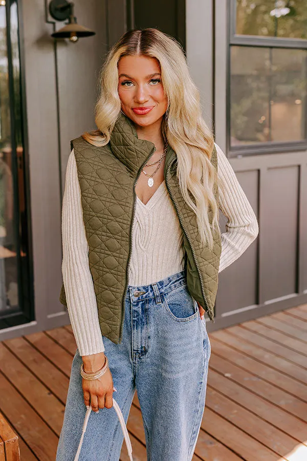 Evergreen Bliss Quilted Vest