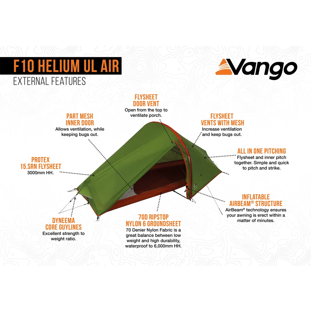 F10 Helium UL Air 1 Tent