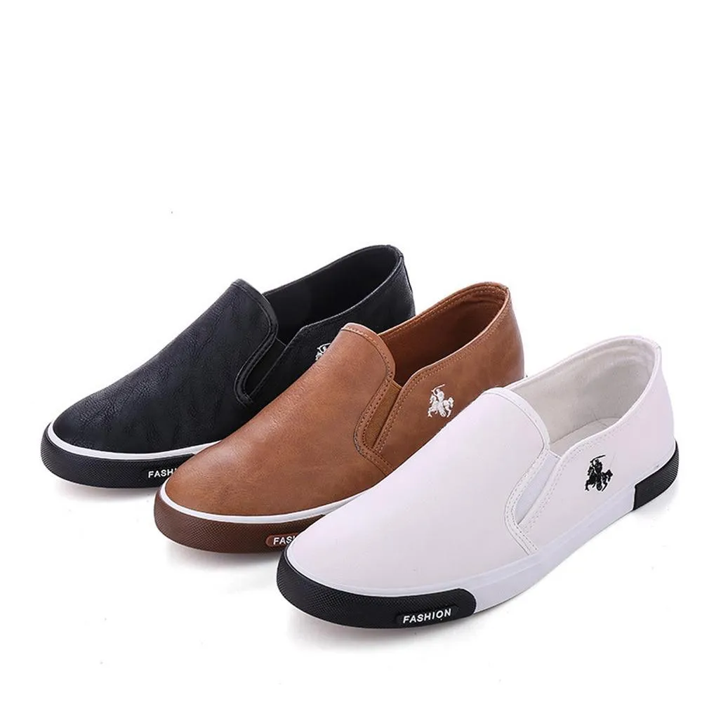 Fashion Brand Leather Loafers For Men