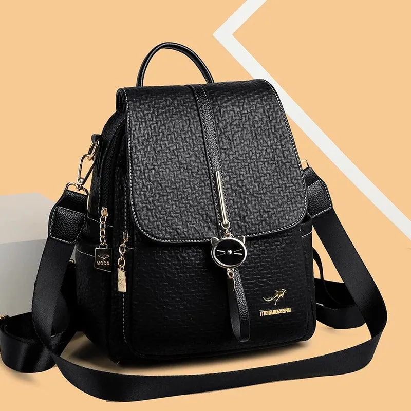 Fashion PU Leather Women's Backpack