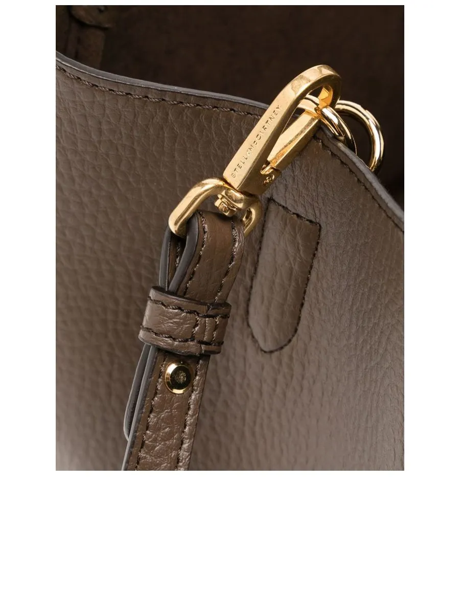 Faux Leather Textured Shoulder Bag