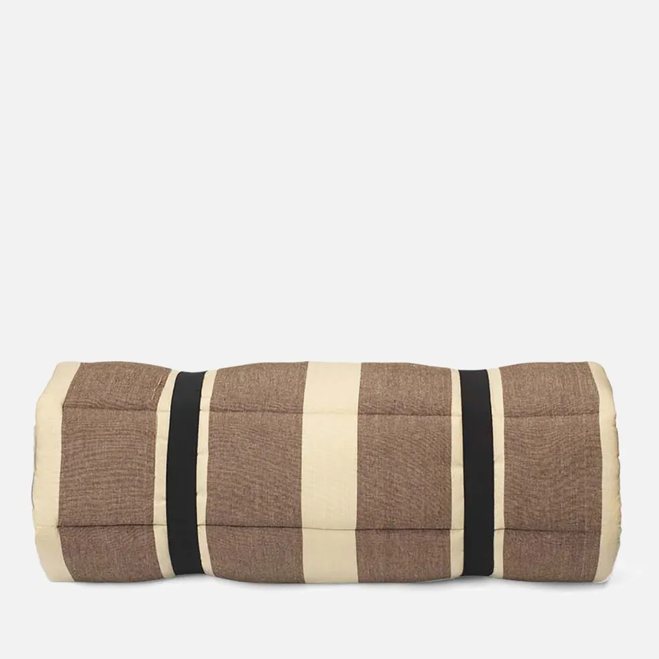 Ferm Living Strand Quilted Mattress - Carob Brown/Par | Coggles