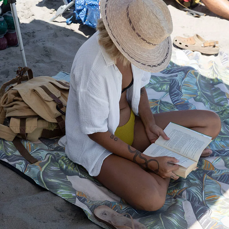 Festival Blanket: Banana Leaf Green