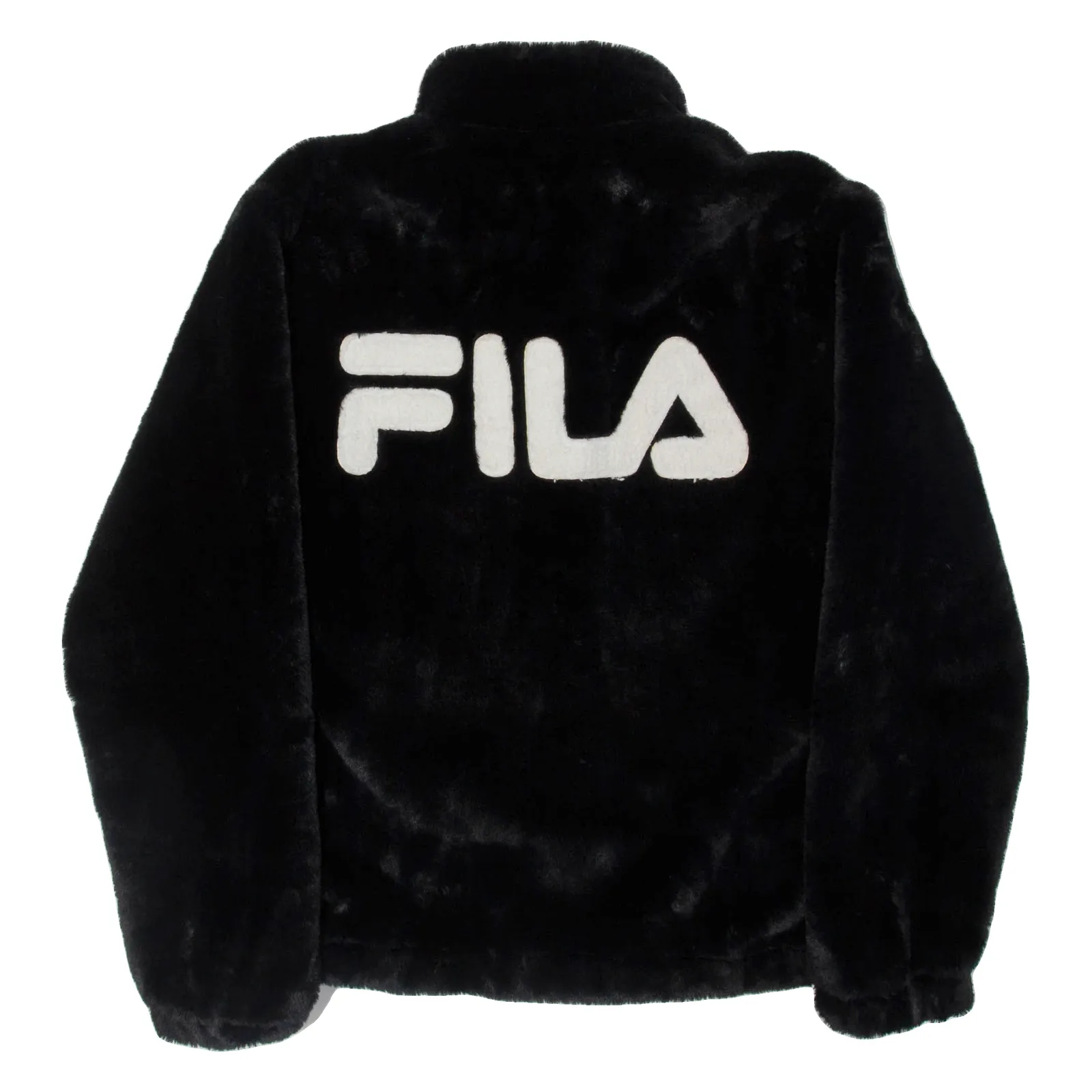 FILA Womens Fleece Jacket Black M