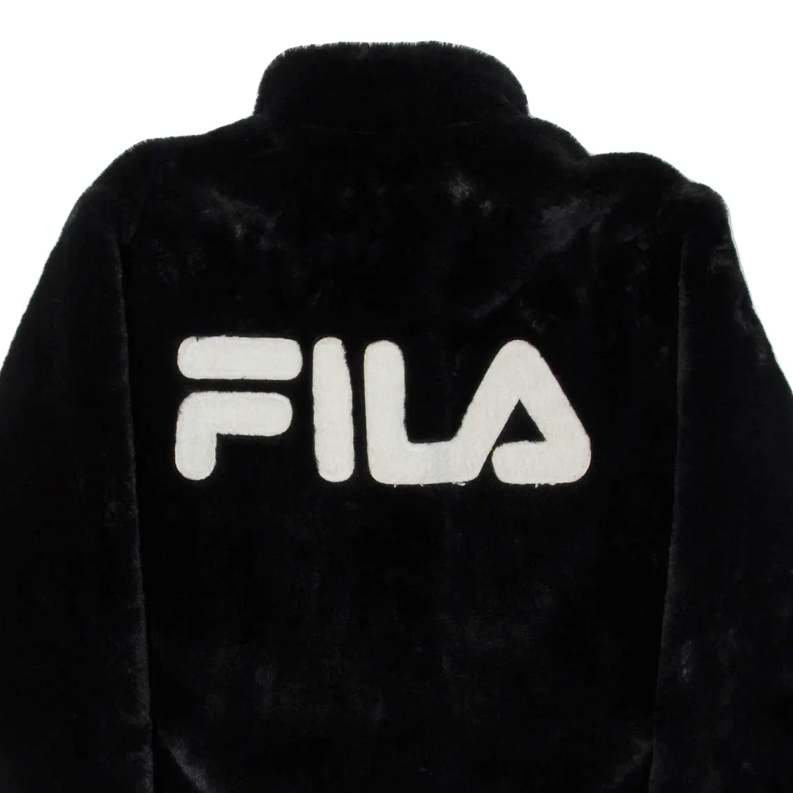 FILA Womens Fleece Jacket Black M