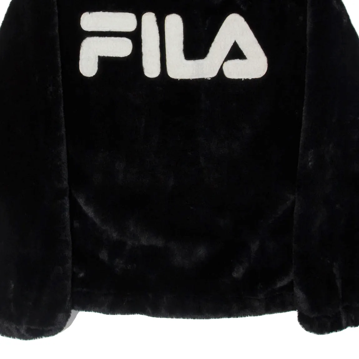 FILA Womens Fleece Jacket Black M