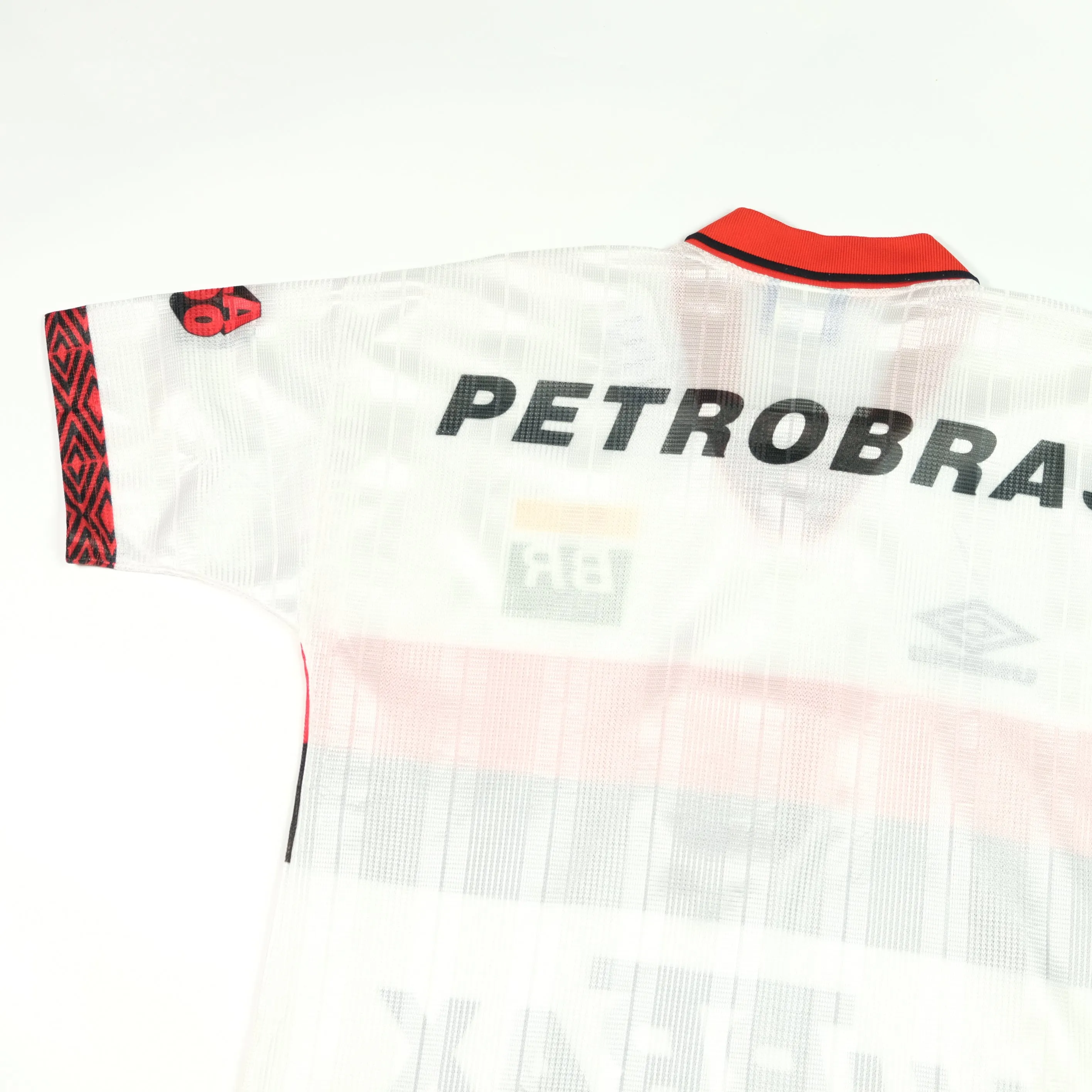 Flamengo Umbro 1995/1996 Lubrax Away Football Shirt Medium/Large