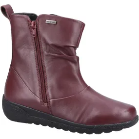 Fleet & Foster Brecknock Boots Burgundy