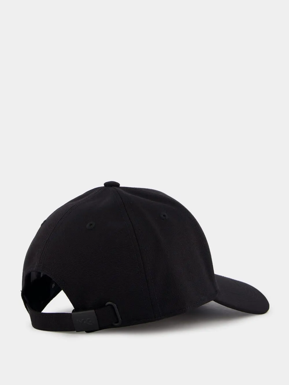 Flocked Logo Baseball Cap
