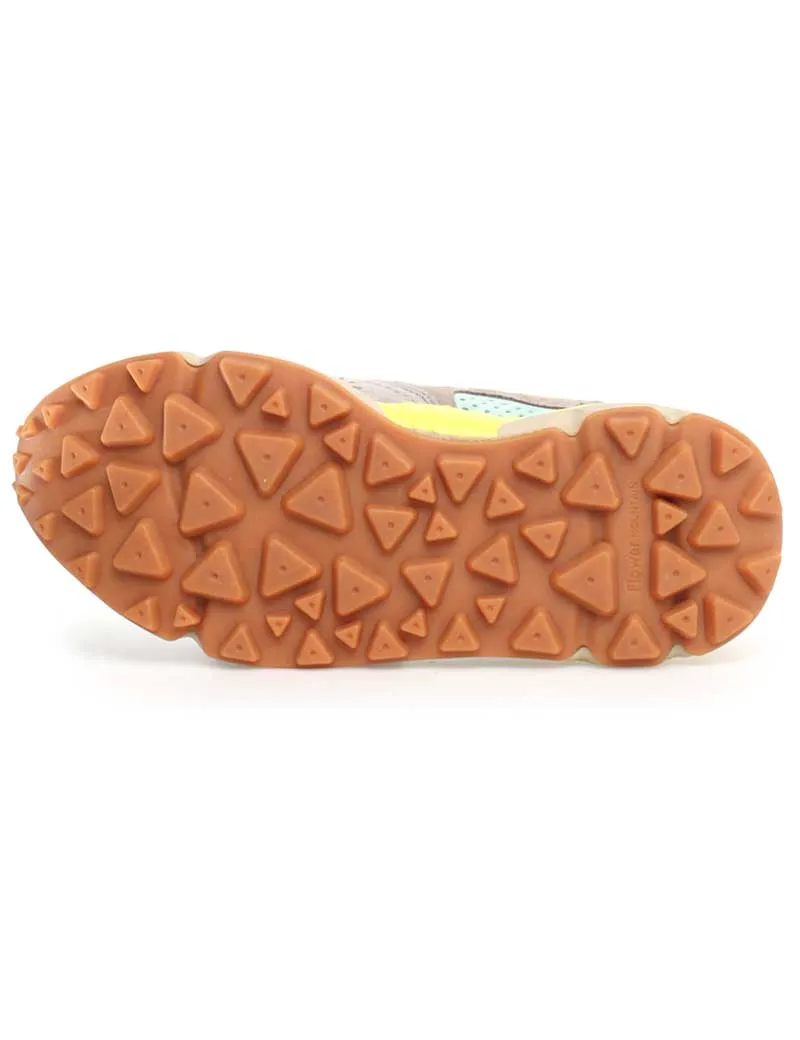 Flower Mountain Yamano 3 Suede Nylon Trainers Taipe Green