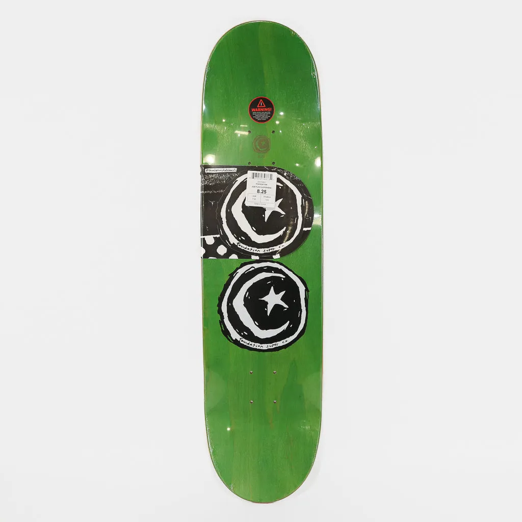 Foundation Skateboards - 8.25 JGB Push Superman Skateboard Deck