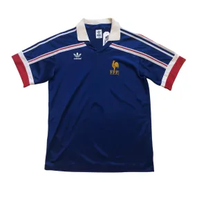 France Original 1986/1990 Adidas Home Football Shirt Medium/Large