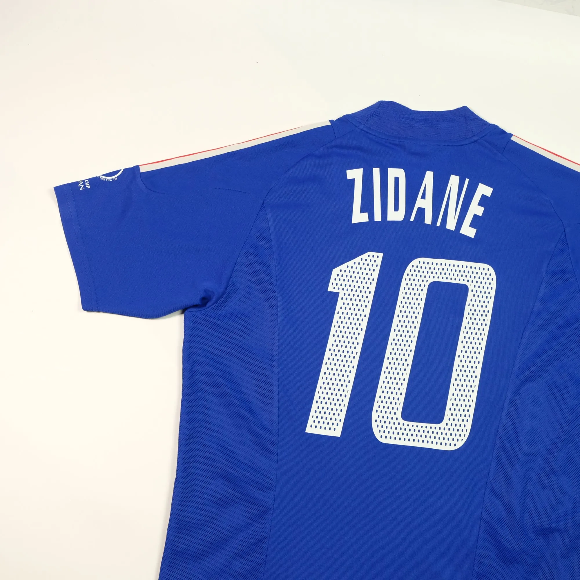 France Original Zidane 2002/2004 Adidas Home Football Shirt Large