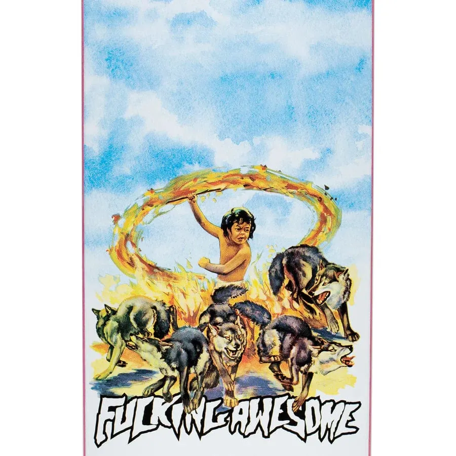 Fucking Awesome Louie Lopez Fire Child Skateboard Deck 8.5