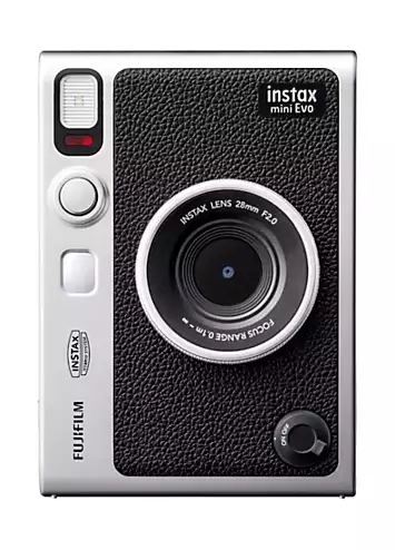 Fujifilm Instax Mini Evo Hybrid Instant Camera - Black | Kaleidoscope