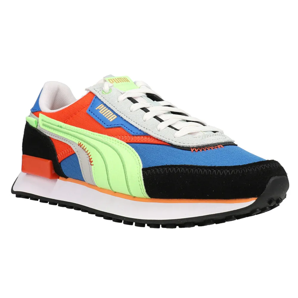 Future Rider Displaced Lace Up Sneakers